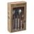 Secret Gourmet Geom&rsquo;Hygge 24-Piece Cutlery Set ISO