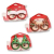Christmas Glasses Frame ISO