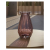 Ribbed Mauve Glass Vase ISO
