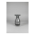 Ribbed Glass Trumpet Vase ISO