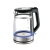 Black & Decker Double Wall Glass Cordless Kettle 1.7L ISO