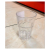 Unbreakable Plastic Water Tumbler on Tiled Floor 130ml 1pcs ISO