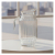 Elegant Ribbed Glass Water Pitcher ISO