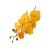 Artificial Flower Phalaenopsis Orchid Yellow /pc ISO