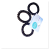 Spiral Hair Ties Set/3PIECES ISO