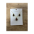 WELADY&reg; Gold-Toned Necklace & Earrings Set with Red Garnet Teardrop Pendants ISO