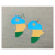 Rwanda Flag Africa Map Earrings ISO