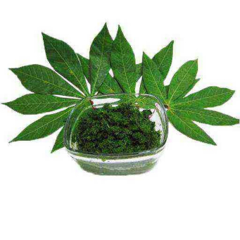 Pounded Cassava Leaves ISO (Isombe Iseye)