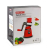 Meileyi Rotary Cheese Grater, 3-in-1 Multi-functional Mandoline ISO