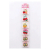 Pair Kids 3D Fruit & Vegetable Elastic Hair Ties Set 6 ISO