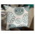 Circular Medallion Decorative Throw Pillow Cover ISO
