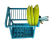 Dish Bowl and dish storage rack a two-tier kitchen ISO