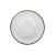 Gold-Rimmed Ceramic Dinner Plate 6pcs ISO