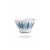 Japanese Style Blue Leaf Patterned Ceramic Bowl ISO