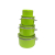 4-Piece Insulated Food Warmer Hot Pot Set - Lime Green ISO