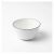 Ceramic Diamond Lattice Serving Bowl with Black Rim ISO
